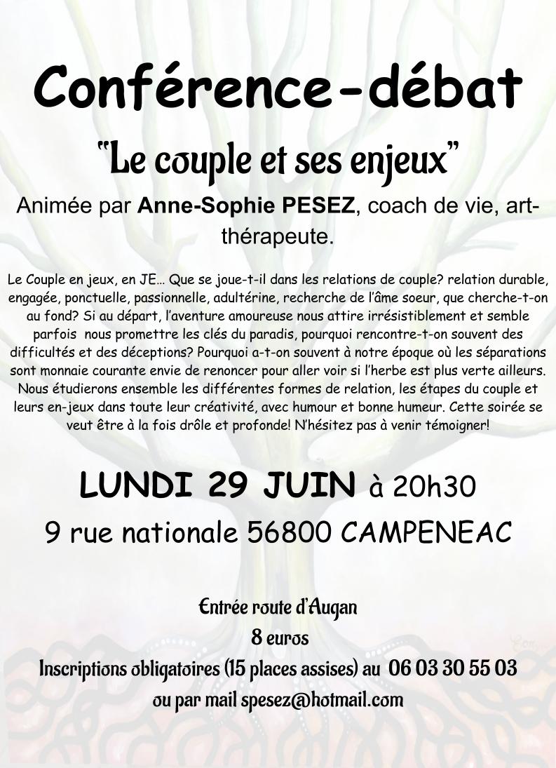 CONFERENCE-DEBAT `le couple et ses enjeux`